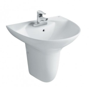 Lavabo Treo Tường Inax L 288v L 288vc Chân Ngắn