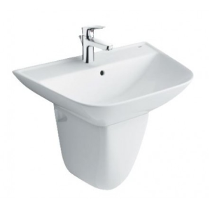 Lavabo Treo Tường Inax L 297v L 297vc Kèm Chân Ngắn
