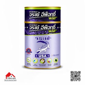 Keo Chà Ron Và Dán Gạch Crocodile Epoxy Plus