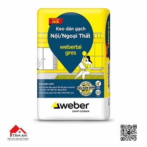 Keo Dán Gạch Webertai Gres( Sản Phẩm Mới)