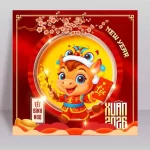 F9a0a62108338a96b8be6758fddcd06b File Psd Chuc Mung Nam Moi 2026 Tet Binh Ngo Phong Cach Hoat Hinh De Thuong